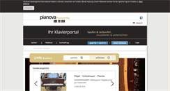 Desktop Screenshot of pianova.com