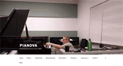 Desktop Screenshot of pianova.net