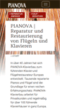 Mobile Screenshot of pianova.de
